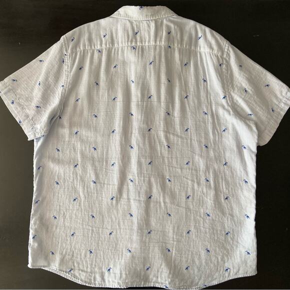 BANANA REPUBLIC Soft Cotton Slim-Fit Button Down Shirt sz XXL - Picture 5 of 5